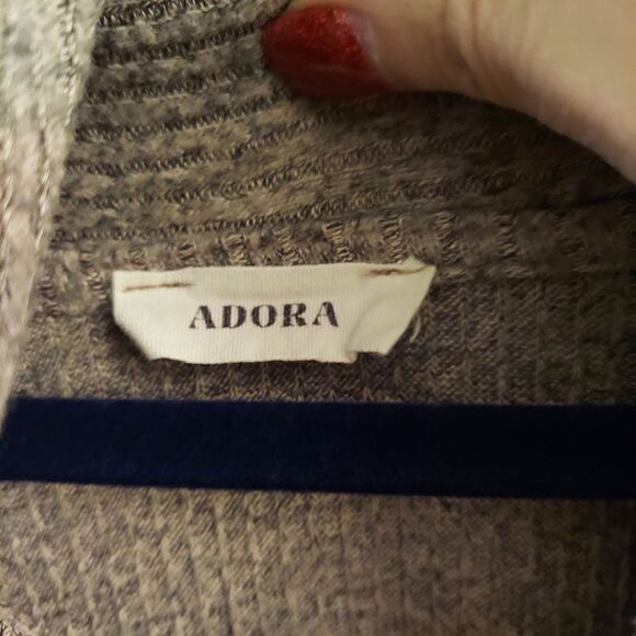 ADORA Ribbed Knit Long Sleeve Cowl Neck Sweater - Picture 2 of 11